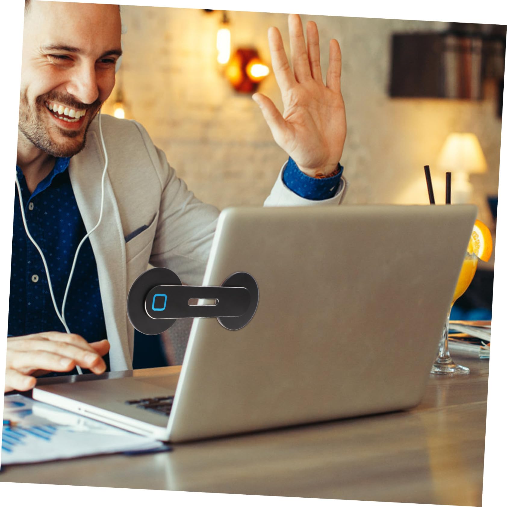 4 Pezzi Supporto Magnetico per Laptop e Cellulare da Auto Stand Multifunzionale Portatile per Tablet e Smartphone Facile da Installare e Affidabile per Lavoro
