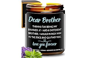 Funny Brother Candle, a Gift Guaranteed to Make Your Brother Laugh