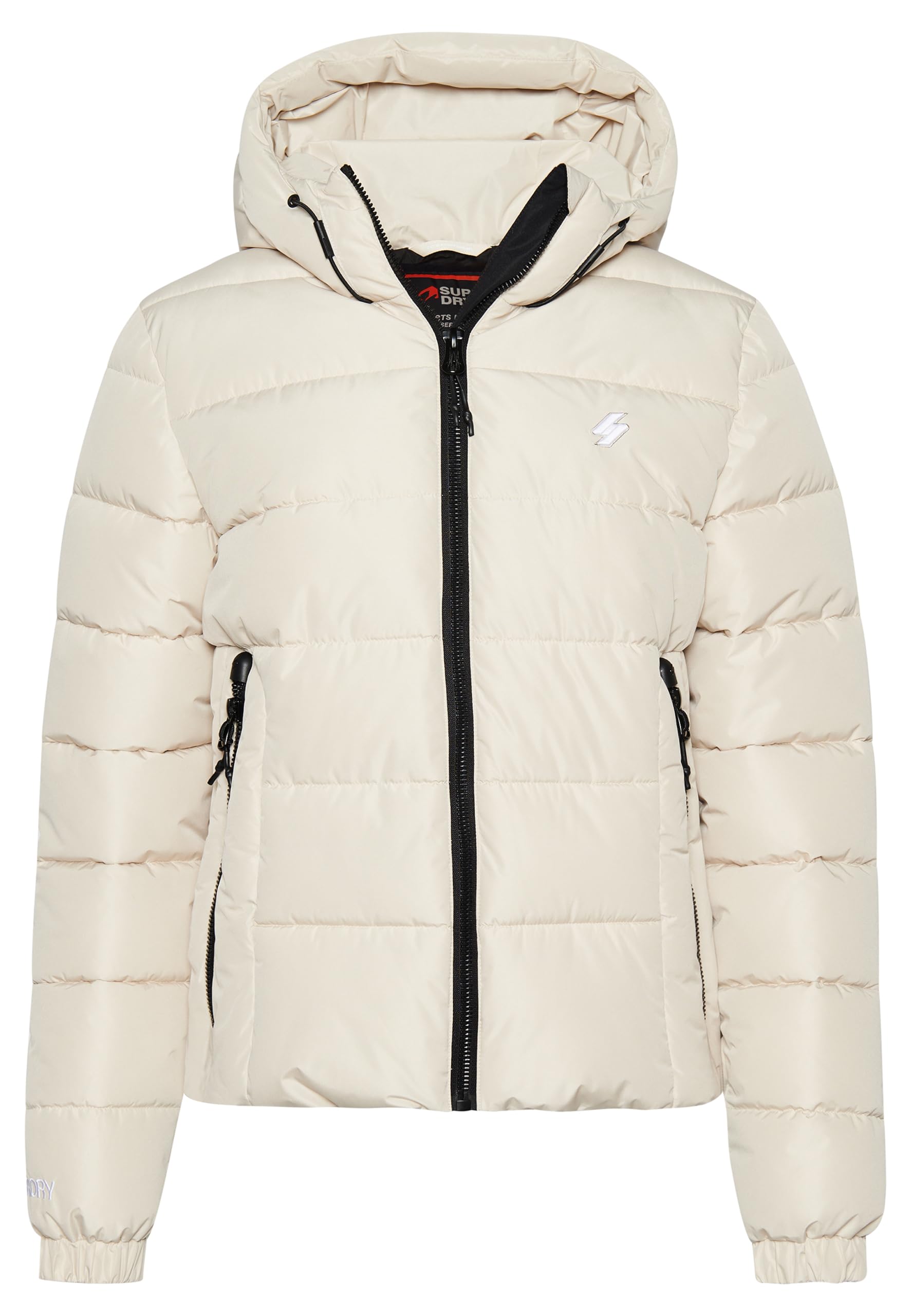 Superdry Women's Blanc Hooded Puffer Jacket Spirit Sports