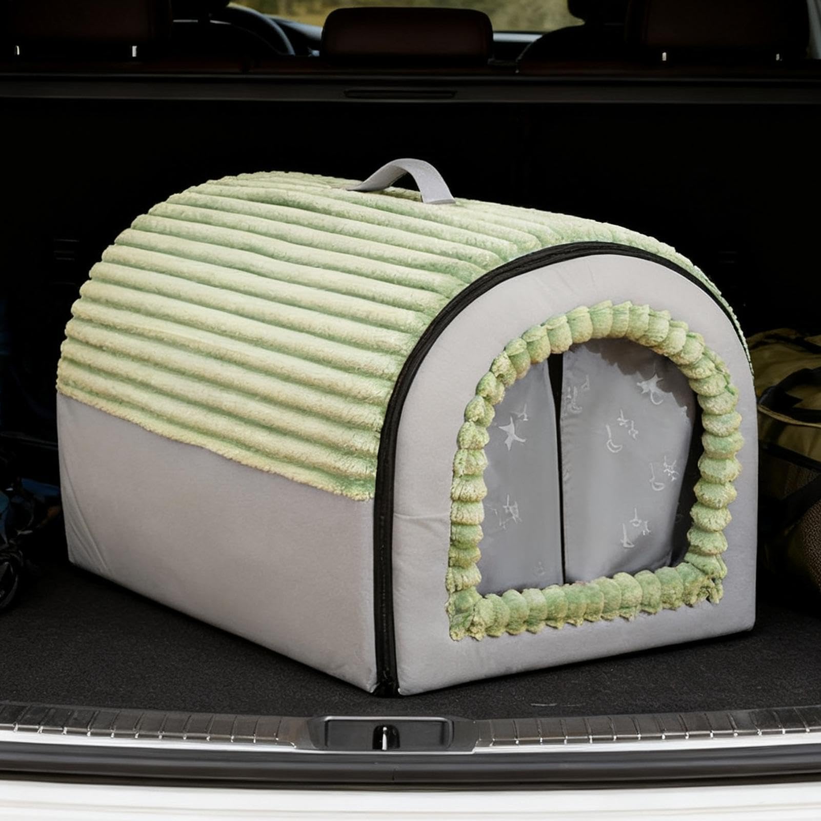 Cama Cueva Para Gatos Casa Desmontable | Cueva Para Gatos Lavable Con Diseño De Casa Y Tienda Para Cachorros Y Animales Pequeños En El Hogar, La Sala De Estar, El