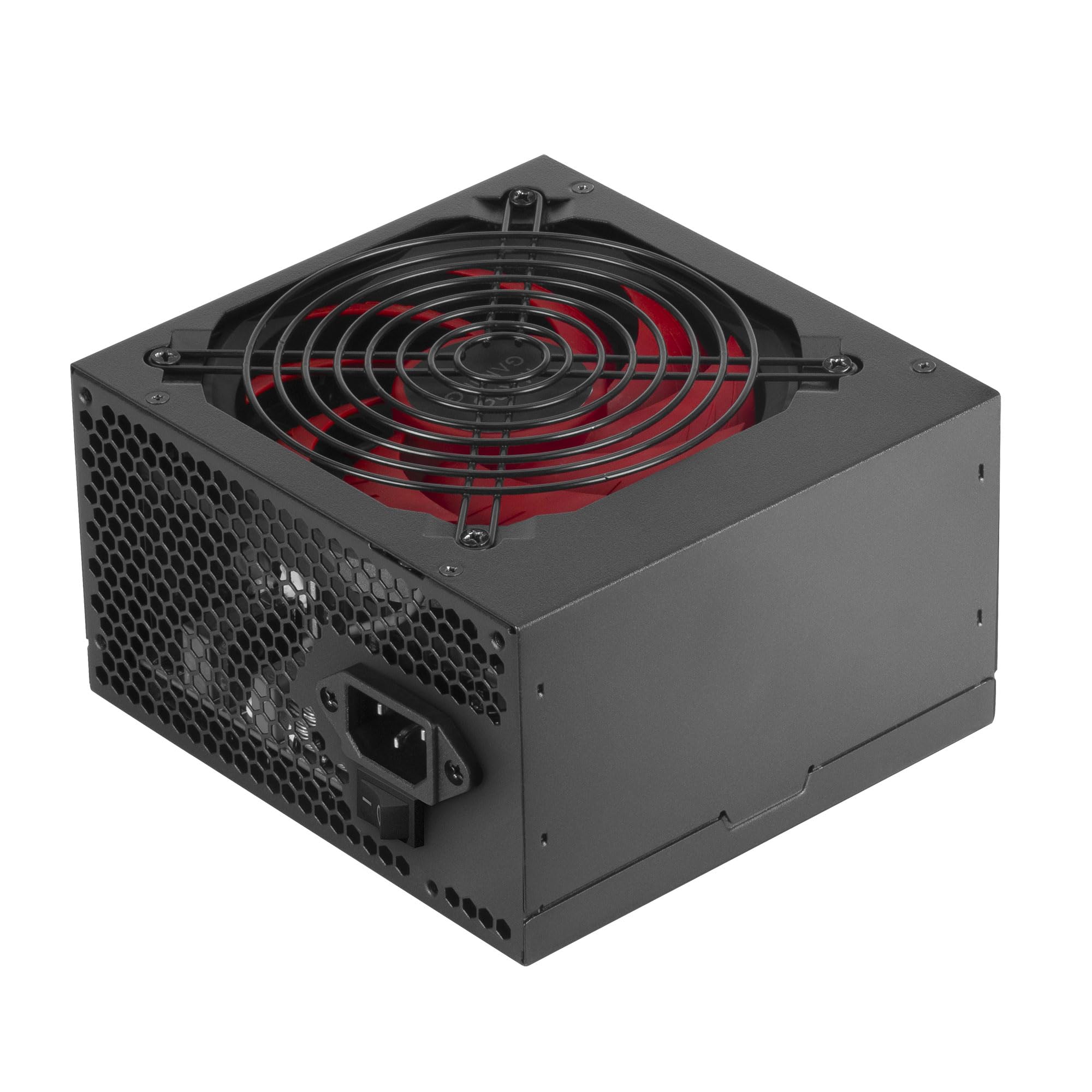 Mars Gaming MPIII650 Alimentation ATX 650W, 80 Plus Bronze, Noir | Garantie 5 Ans, Certification 80Plus Bronze, Efficacité 86 %, APFC, Ventilateur FDB 120mm AI-RPM, DC-DC et SMD