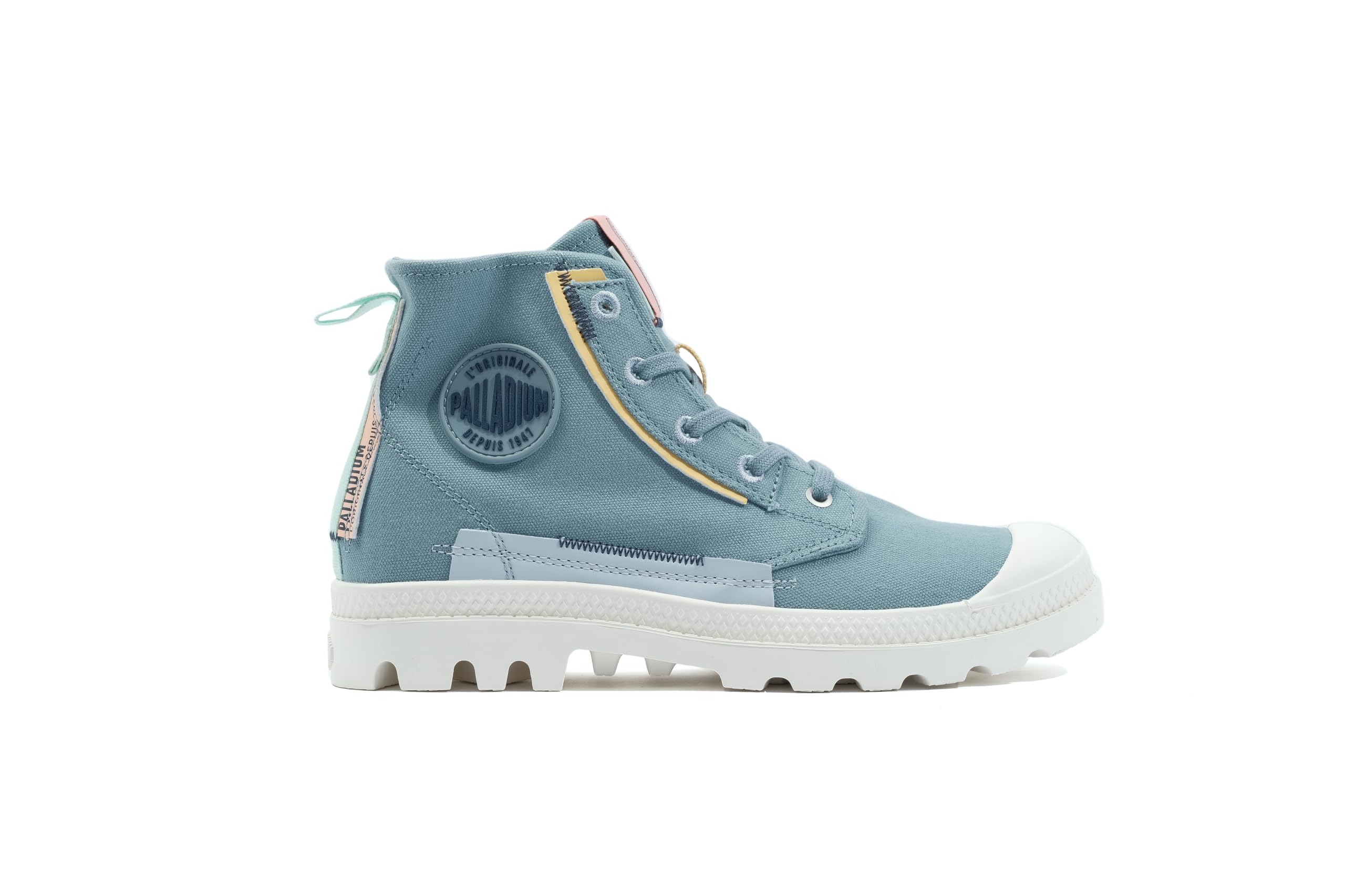 Palladium Women's Pampa Underlayer Sneaker, City Blue, 7 UK