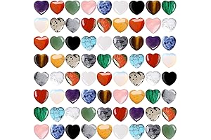 72Pcs Heart Healing Crystals Stones Wholesale Bulk Wholesale