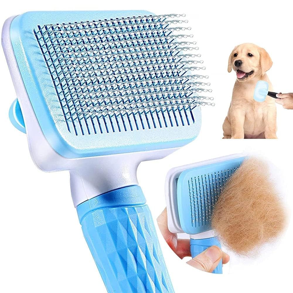 TAPTISIDE Slicker Dog Comb Brush Pet Grooming Brush Daily Use to Clean Loose Fur & Dirt Great for Dogs and Cats with Medium Long Hair Dog Hair Deshedding Brush-Multicolour (B0CP7ZSMQZ) Amazon Price History, Amazon Price Tracker
