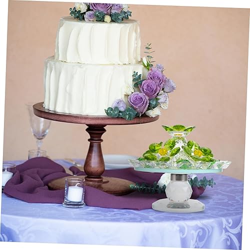 Miniatura 6 de PRETYZOOM Adorno de cristal para maceta, cristales grandes, decoración para el hogar, acentos verdes, decoración única de maceta