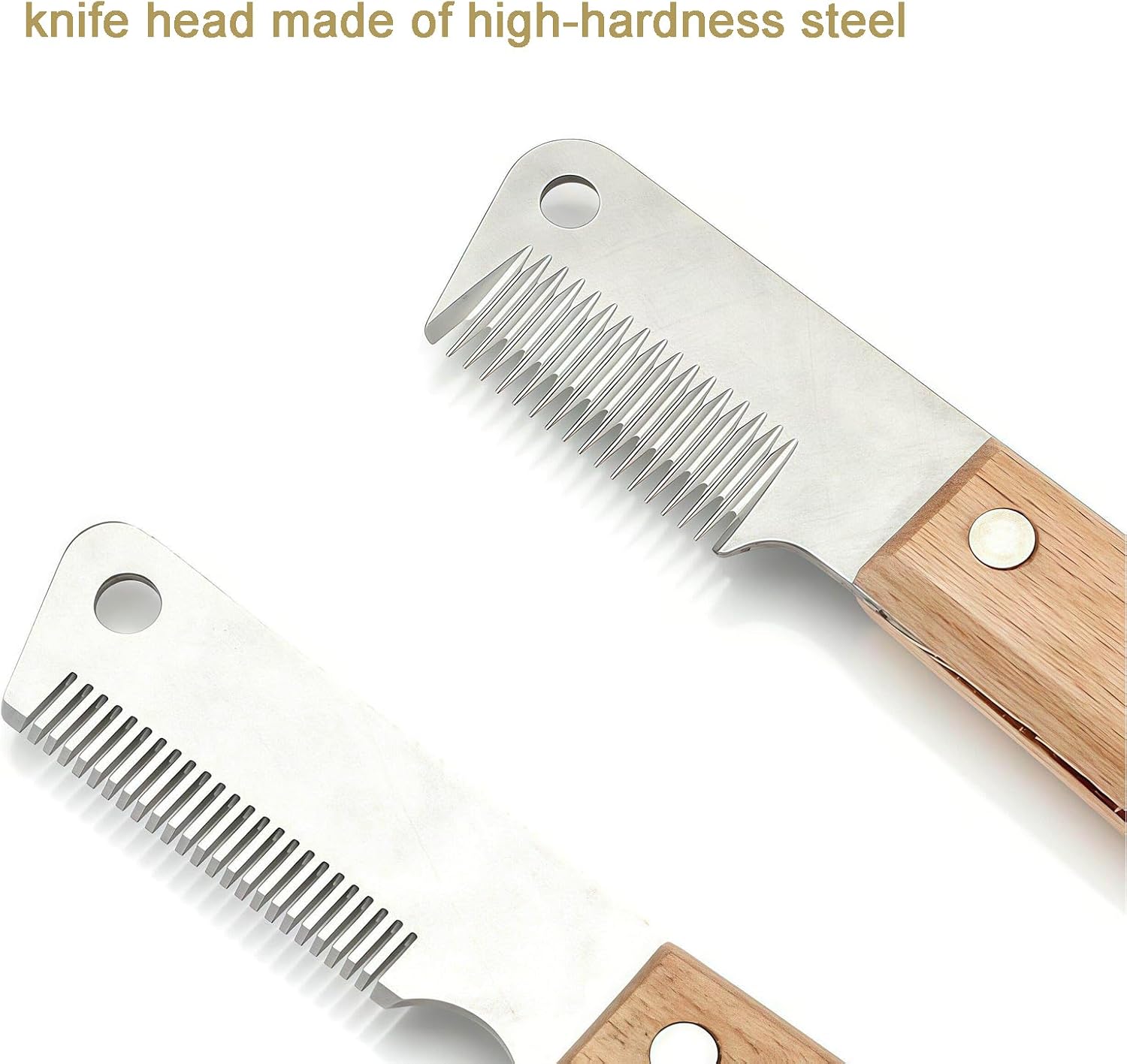 2-Pack Dog Grooming Kit, Stripping Knife with image 2