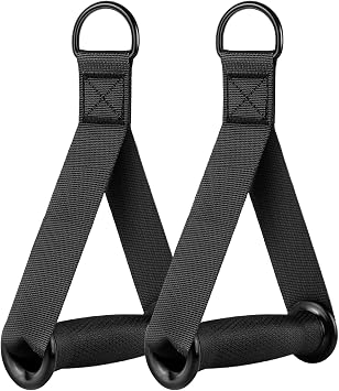 Colaxi Cable Machine Handles Resistance Band Grips Heavy Duty Exercise Handles Grip Attachments for Pulley System Home Gym Equipment