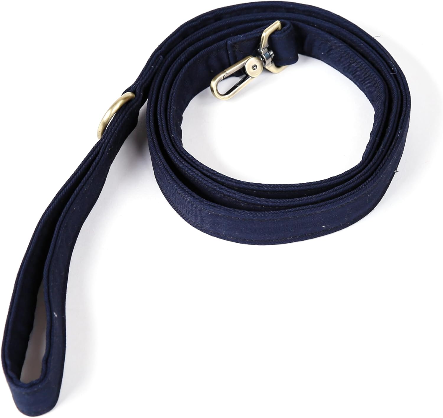 Organic Cotton Dog Leash for Small,Medium and Large Breed,Brass Hardware Pet Leash for Walking,Running and Training 6FT