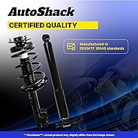 Vista 6 de AutoShack - Muelle helicoidal y puntal delantero completo + amortiguador de repuesto para Mazda 3 2004-2009 4-PC Kit