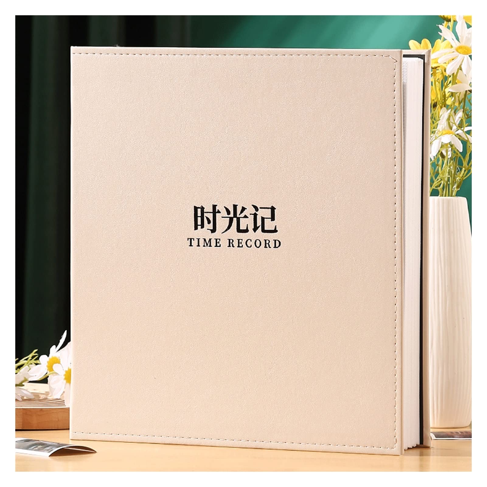 Cuaderno de viaje de aniversario, 1000 álbumes de fotos, álbum de recuerdos, edición familiar, libro de almacenamiento de tarjetas postales intersticiales de gran capacidad para parejas, álbum de