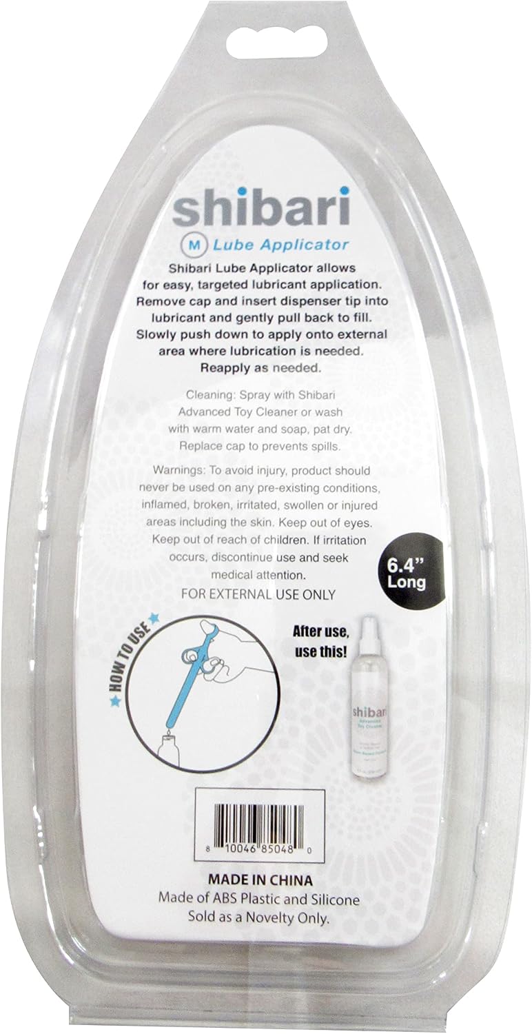 Shibari Lube Launcher, Handheld Lubricant Applicator (MED)