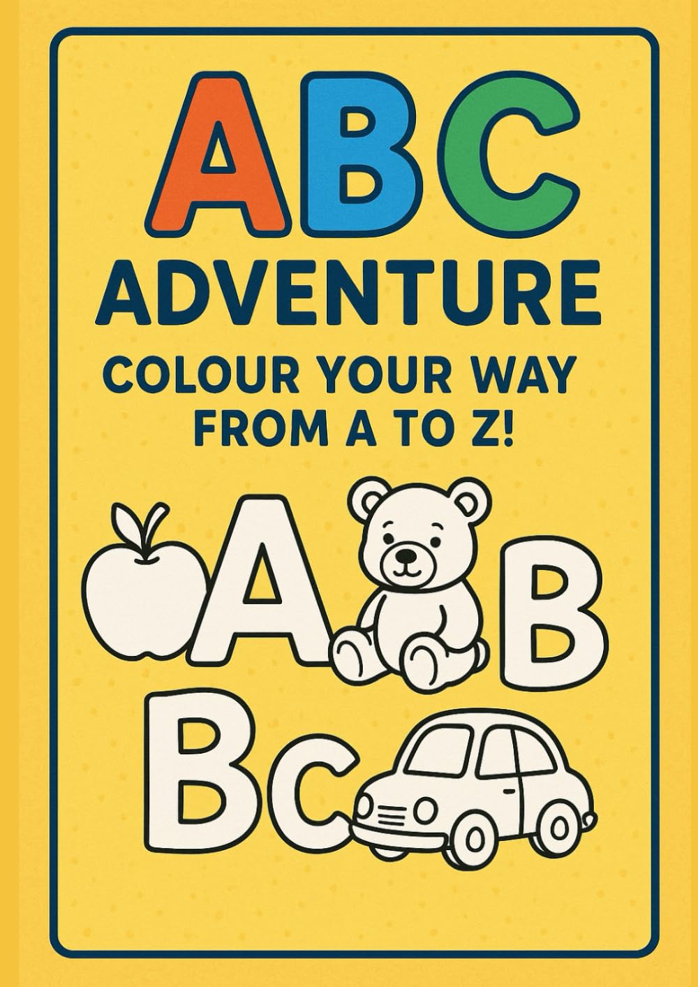 Children's Alphabet Colouring Book: Learning & Colouring