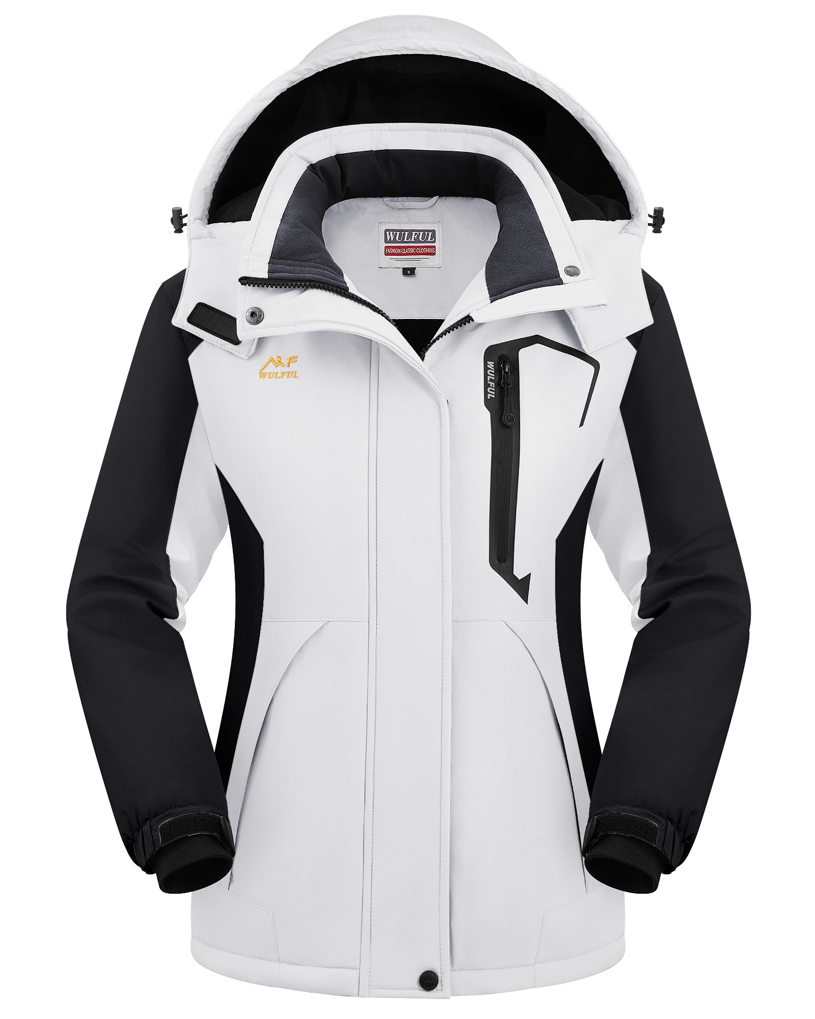 WULFUL Women's Waterproof Snow Ski Jacket