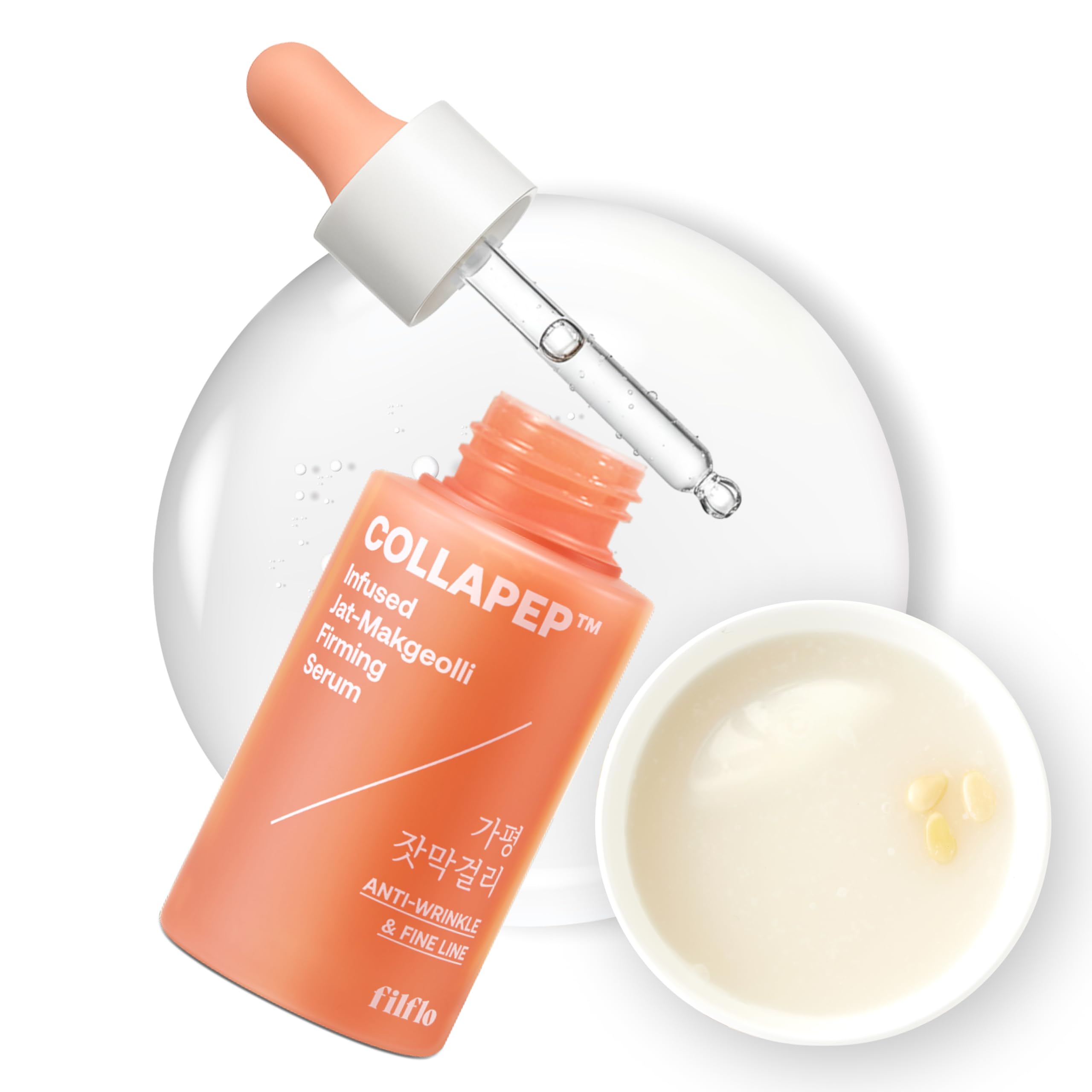 Amazon.com: FILFLO Collapep Infused Jat-Makgeolli Firming Serum