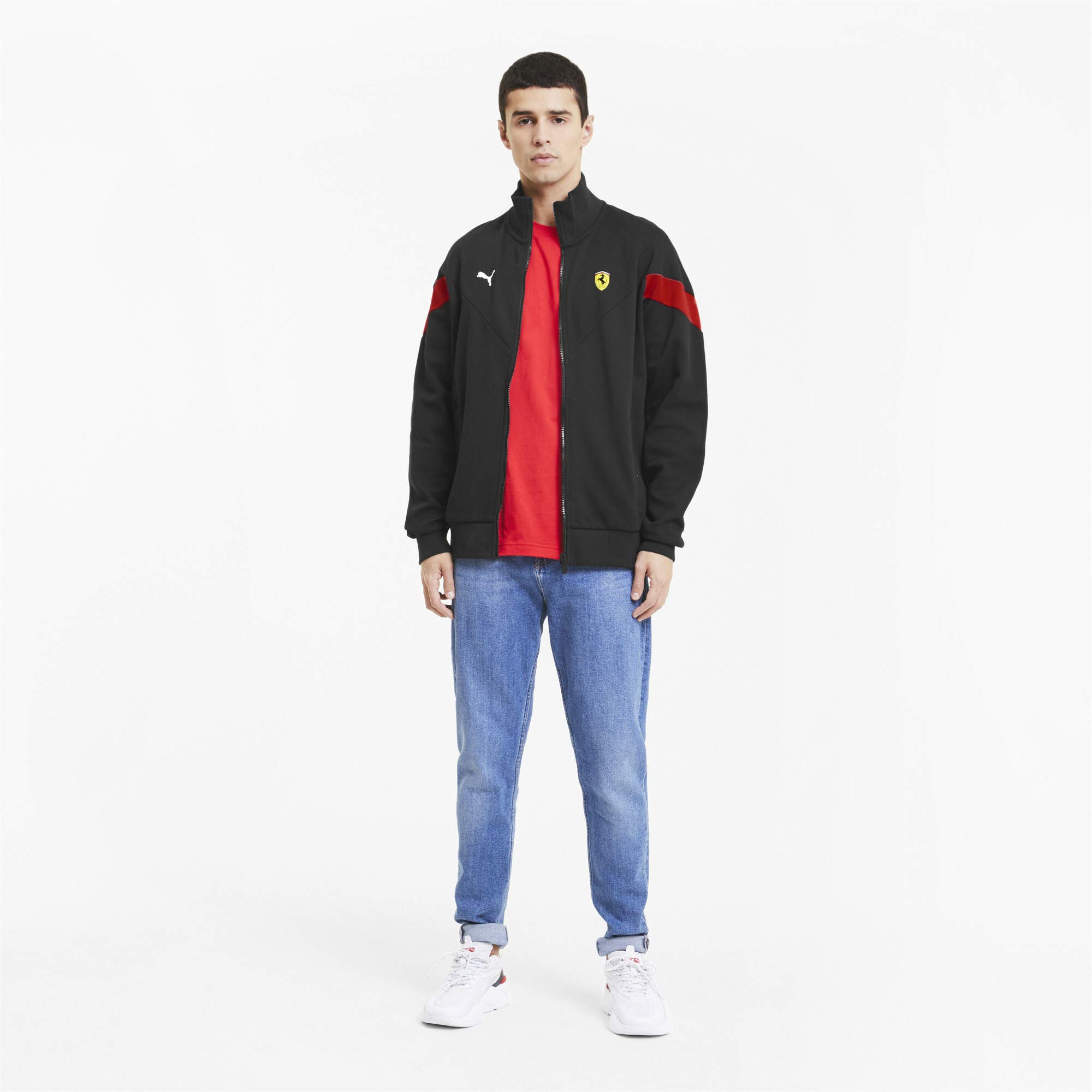 Puma Ferrari Race MCS Sweat JKT Veste pour Homme