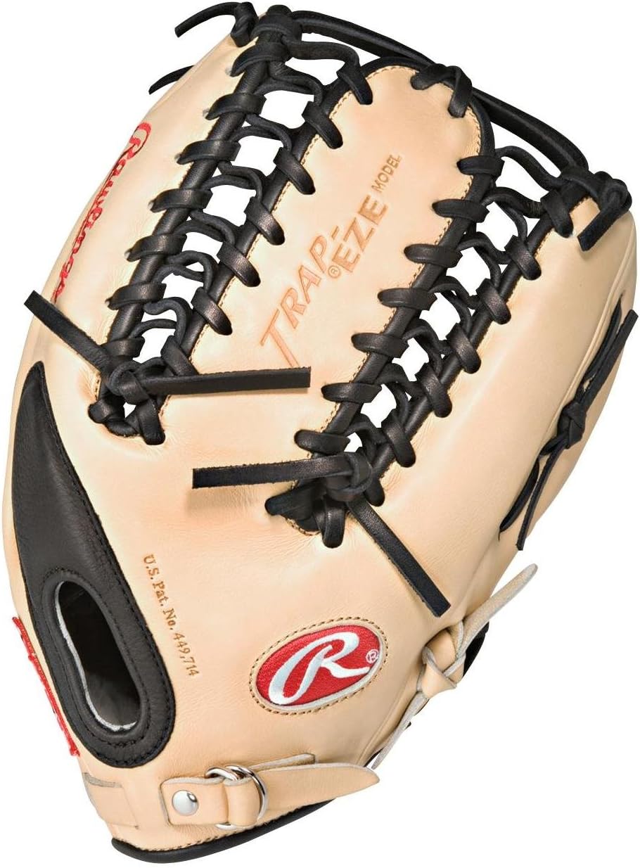 Rawlings PROS27TFBRH Pro Preferred Trapeze Outfield LeftHanded Throw Baseball