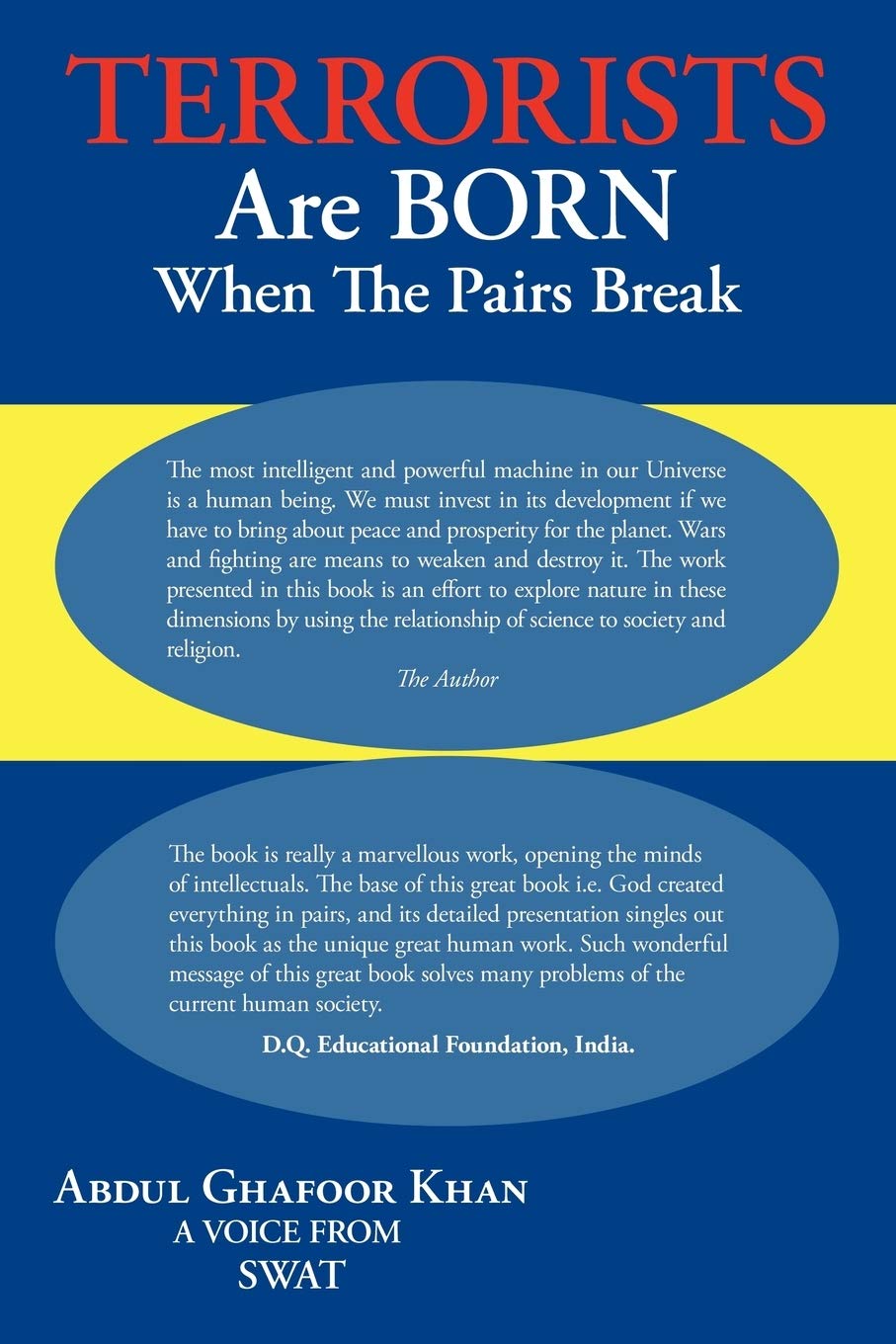 Terrorists are Born when the Pairs Break