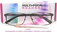 Vista 6 de Sightline Gafas de lectura progresivas para mujeres y hombres con lentes multifocales