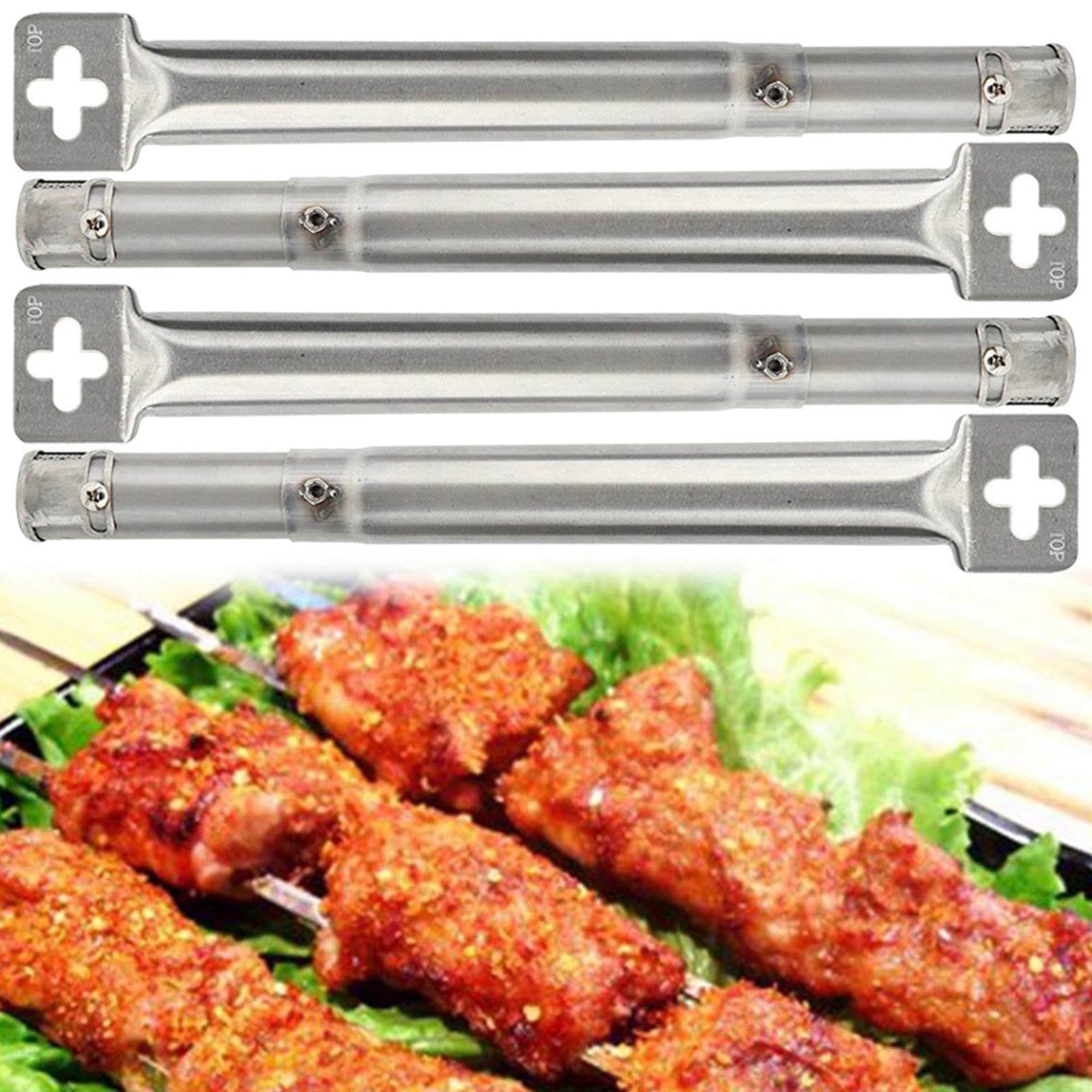 4X BBQ Gas Grill Calore per XH00119 Barbecue Strumenti di Cottura