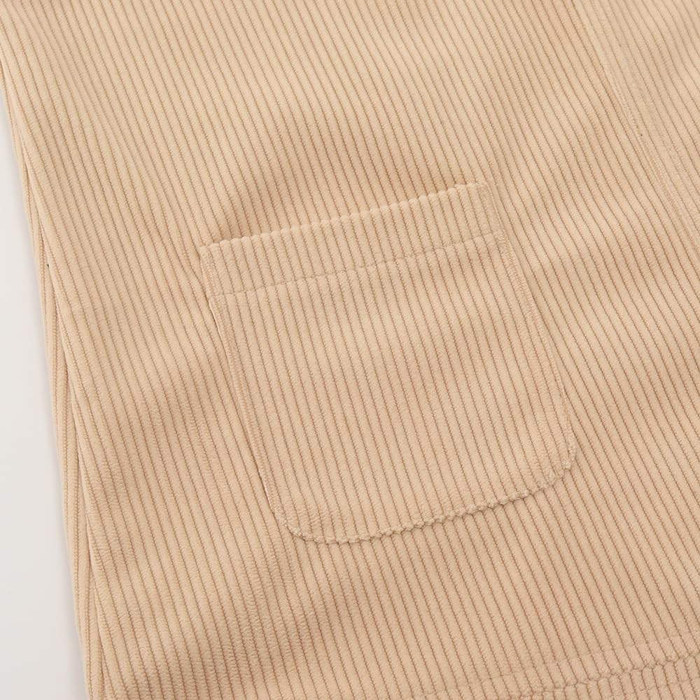 Noomelfish Girl Corduroy Jumper Dress Skirtall Overall Dresses Pinafore with Pockets(5-12 Years) - Image 5