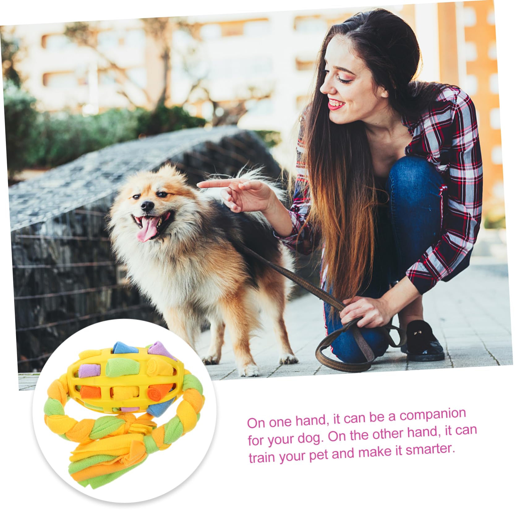 POPETPOP Lot De 4 Jouets Interactifs À Renifler pour Chien Distributeur De Nourriture pour Chiots Jouet pour Le Bien-être Mental