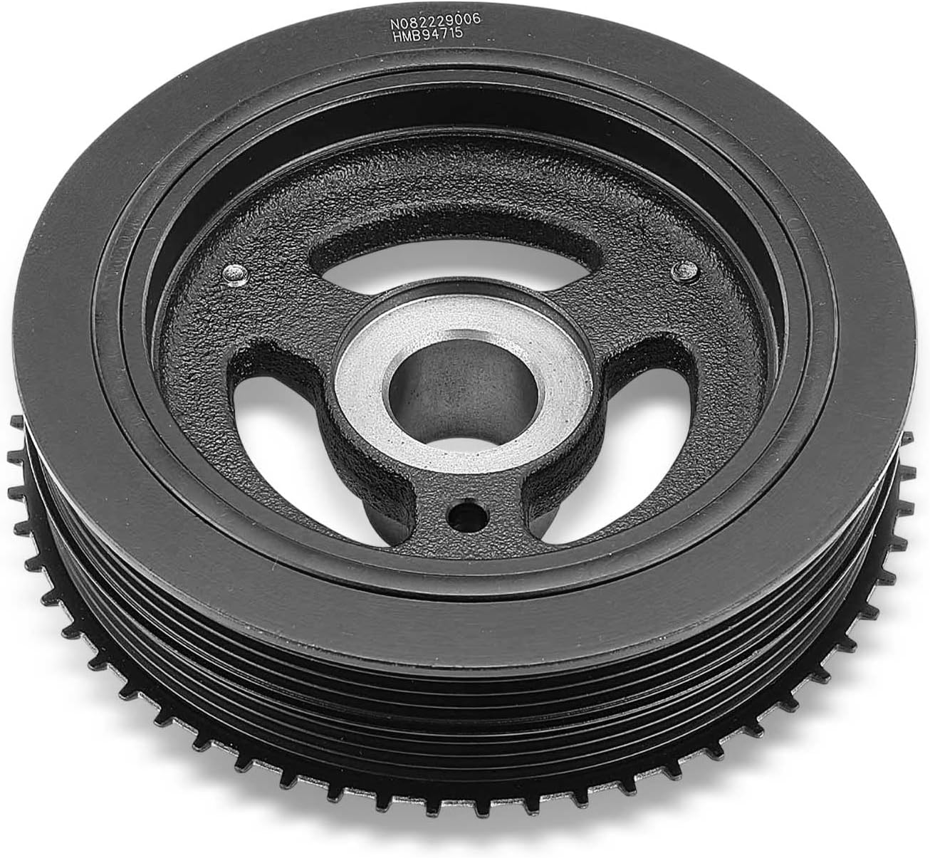 A-Premium Engine Harmonic Balancer Crankshaft Pulley Compatible with Ford Escape 2013-2018, Fusion 2013-2020, Transit Connect 2014-2020, DOHC L4 2.5L