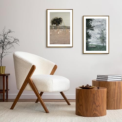 Vista 22 de Golden State Art - Portarretratos de aluminio de 18 x 24 pulgadas - con paspartú para fotos de 16 x 20 pulgadas o sin paspartú para póster de 18 x