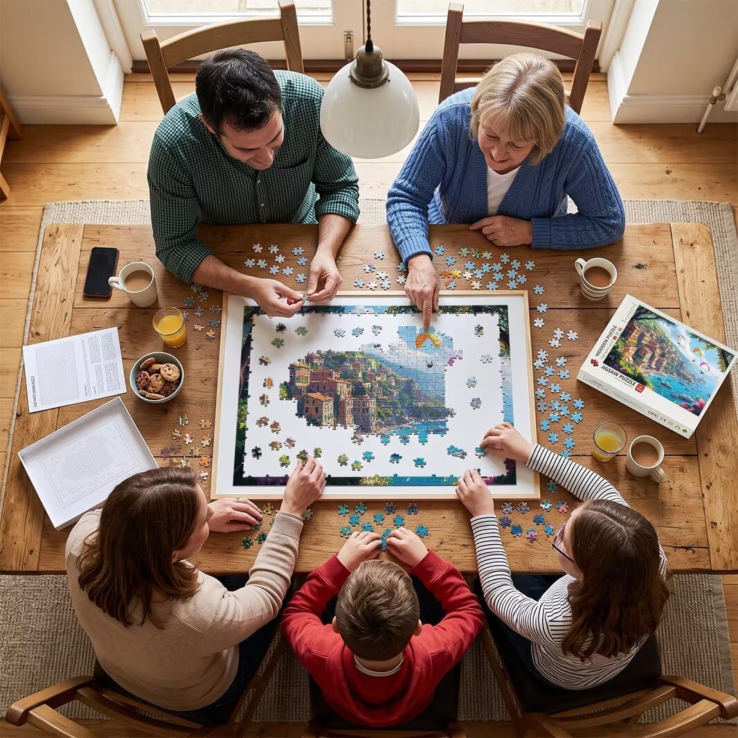 Puzzle 2000 Pezzi, Puzzle Italia per Adulti, 100x71cm, Compact Box -4568