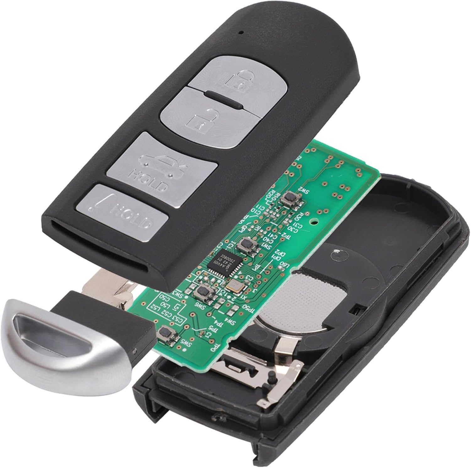 1 X Remotes Key Fob for Toyota for Yaris for Toyota for Yaris iA 2017-2020 WAZSKE13D02-315MHz