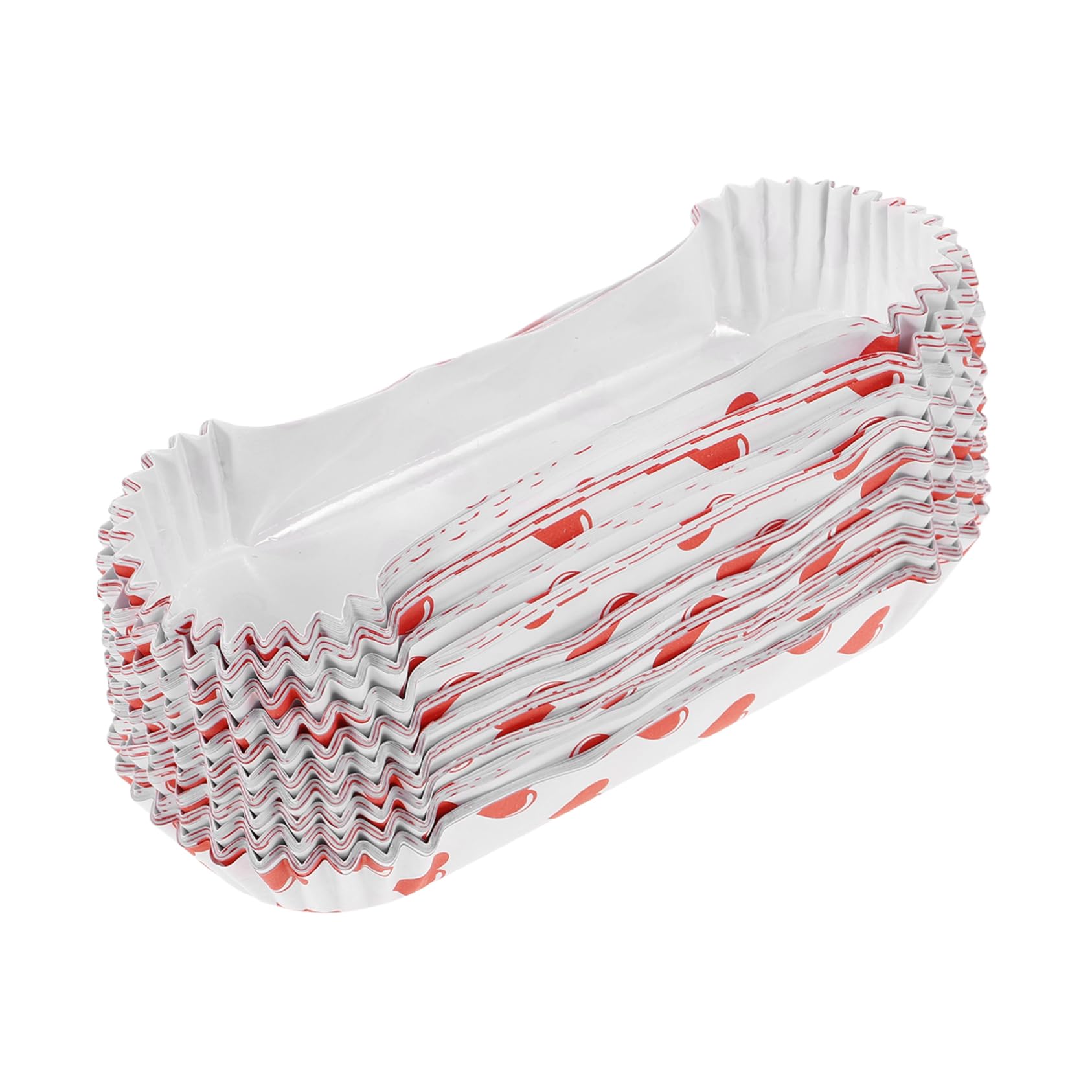 Unomor 100Pcs Nonstick Bread Cups for Baking Hot Dog Liners and Dessert Serving Trays for Professional Bakers and Home Cooks