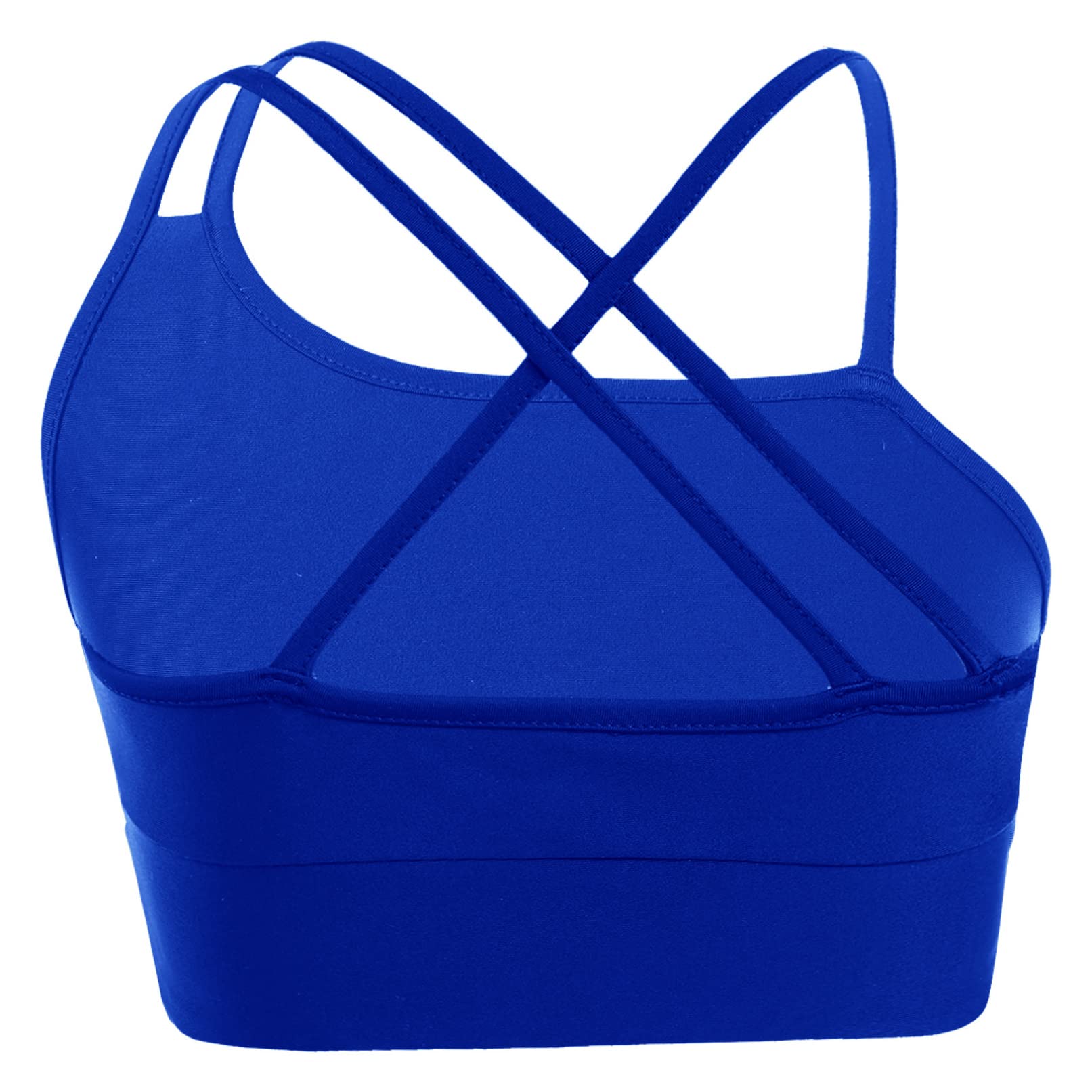TiaoBug Sujetador Deportivo para Niñas Camiseta Tirantes Deportes Elástica Tank Top Gimnasia Danza Fitness Running