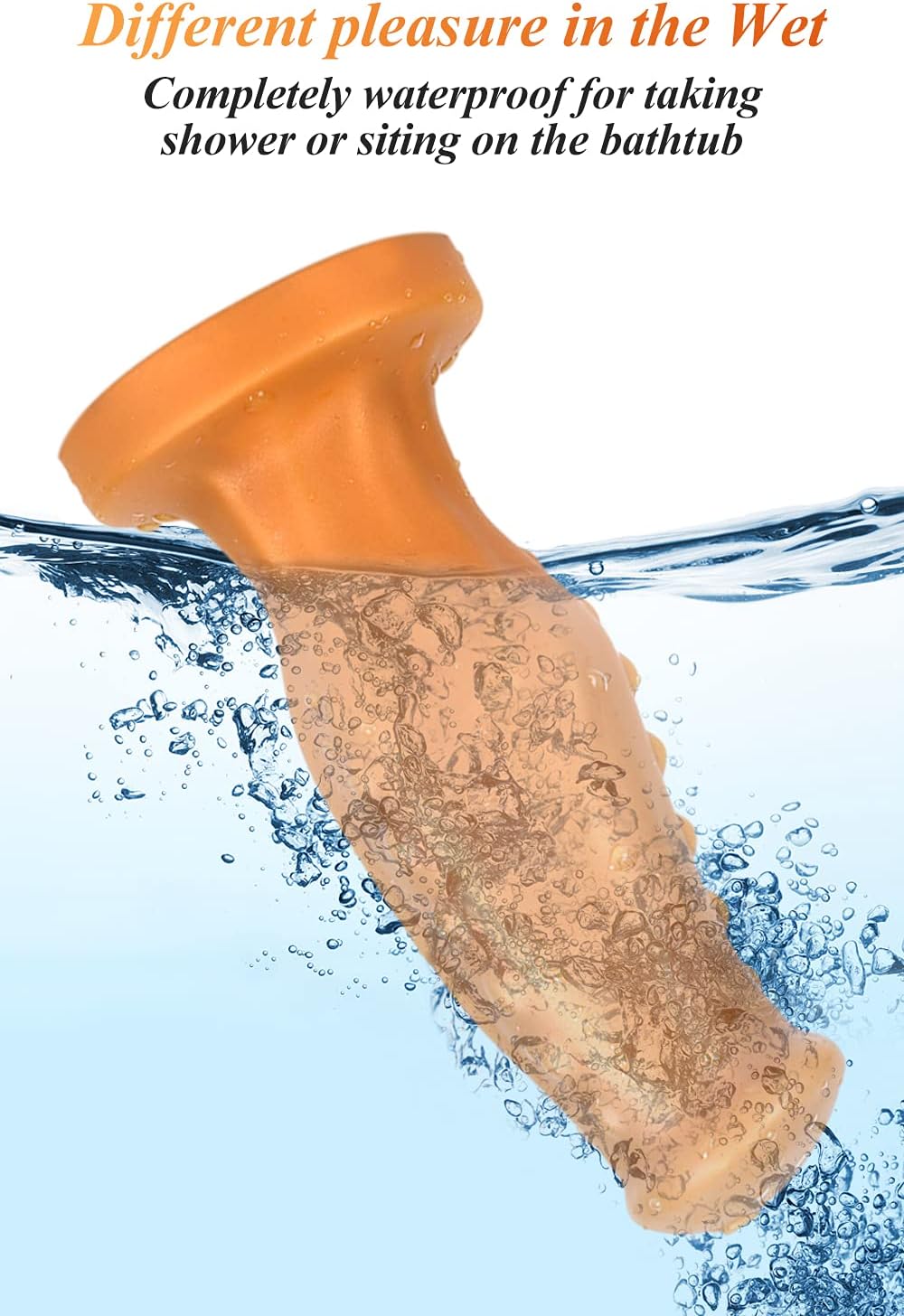 Anal Plugs with Strong Suction Cup Butt Plug Realistic Dildo Soft Liquid Silicone Vaginal Prostate Massage Stimulation for Men and Women Sex Factory (L)