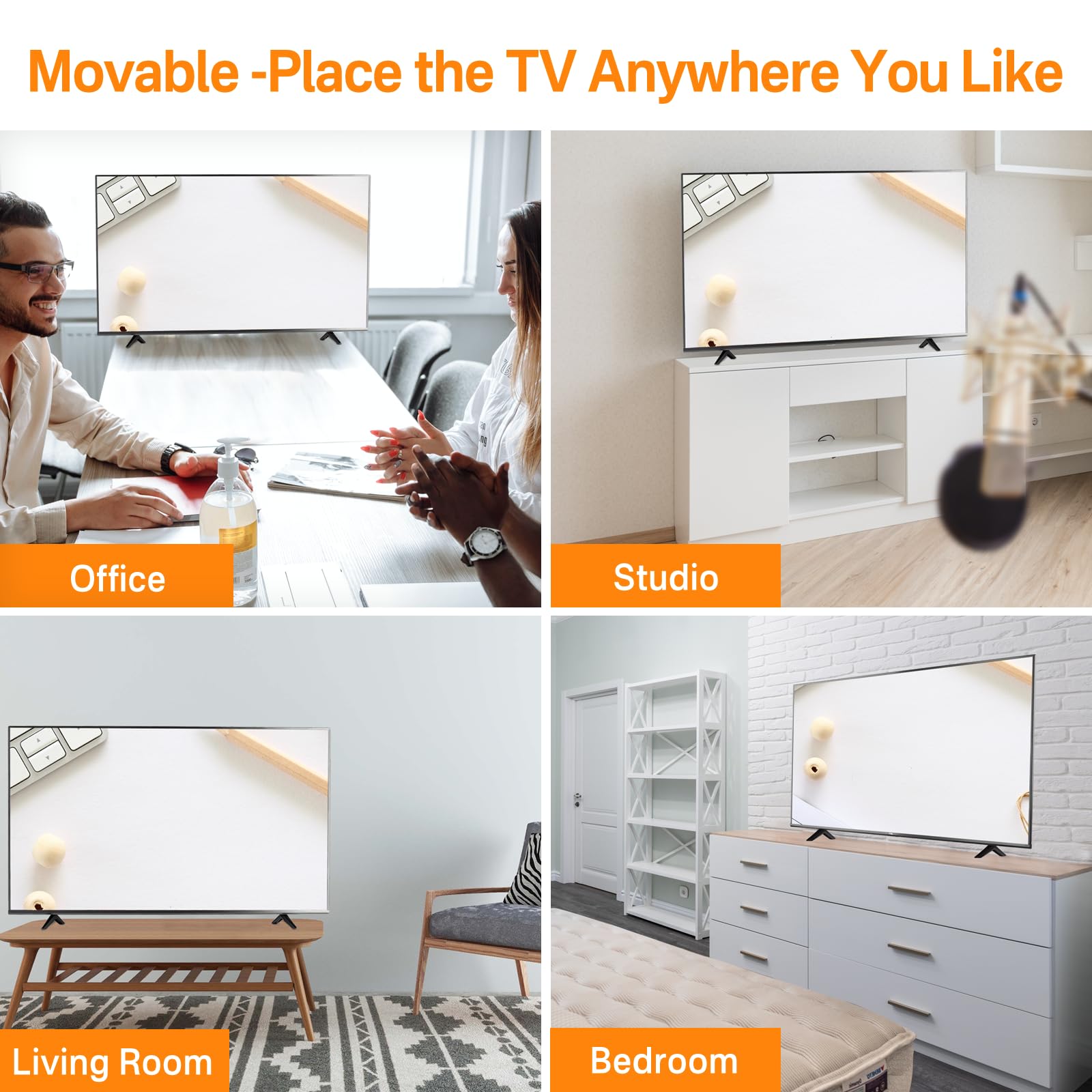 Amazon | TCL Rokuテレビ脚用交換用テレビベーススタンド - TCL