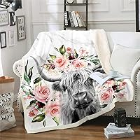 Vista 31 de Erosebridal Manta de franela con estampado de fresa, manta Sherpa decorativa para sofá, sofá o cama, manta Kawaii de frutas, manta de felpa rosa