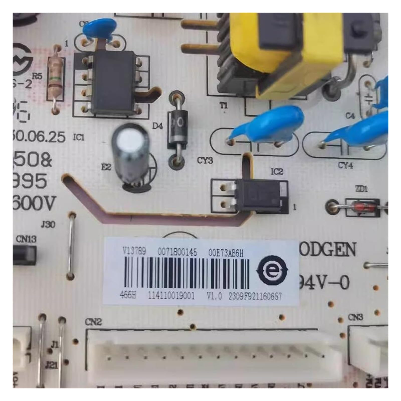 Placa de control de nevera Placa principal Para Refrigerador, Placa Base, De Circuito, Control 0071800145, Piezas Congelador