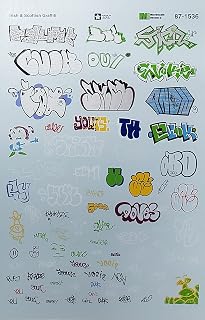 Microscale Model Railroad/Train Decals HO Scale Irish & Scottish Graffiti
