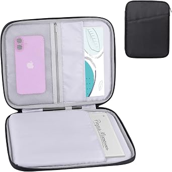 Sleeve for Remarkable Paper Pro 11.8", Fits with Hard Case On, Also for Remarkable 2 Black