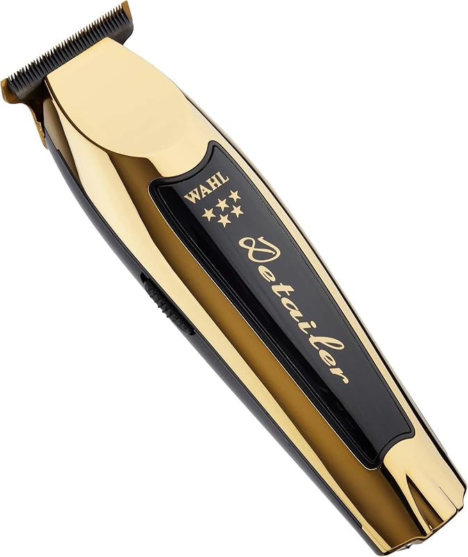 5 Star Cordless Detailer Li Trimmer, T-Wide Blade | Extended Blade for Lineups, Detailing & Bulk Removal, 100 Min Lithium-Ion Runtime, LED Indicator & Charging Stand