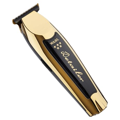 Wahl Professional 5 Star Cordless Detailer Li Trimmer T Wide Blade, Lithium-Ion Battery 100 Min Runtime For Hair & Beard, With Charging Stand