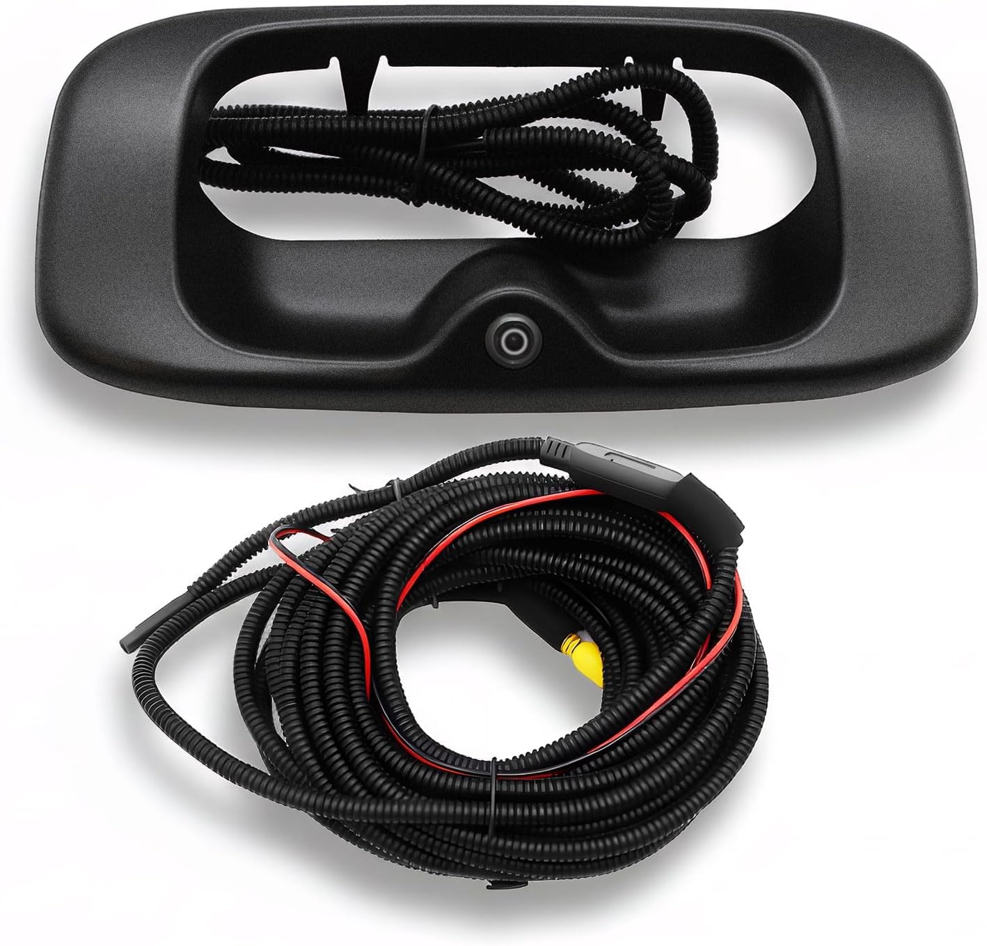 GM1916102 Tailgate Handle Backup Camera Compatible with 1999-2007 Silverado/Sierra 1500 2500 3500HD Pickups Reversing Rear View Park Assist Camera W/12V Power Cable 15046512 15228539