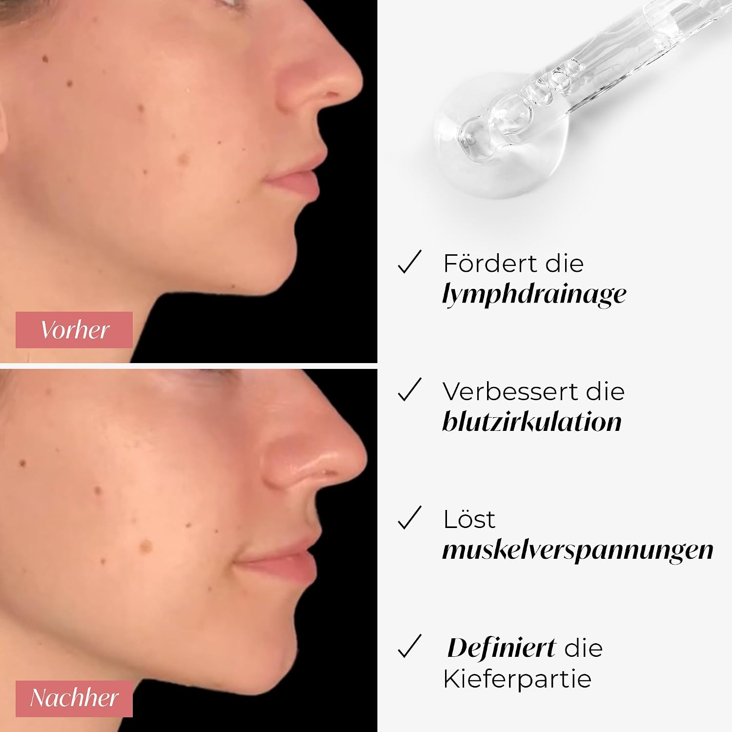 PLANTIFIQUE Jade Gua Sha and Gua Sha Rose Quartz Gua Sha Facial Tools - GuaSha Massage Tool - Jawline Sculptor