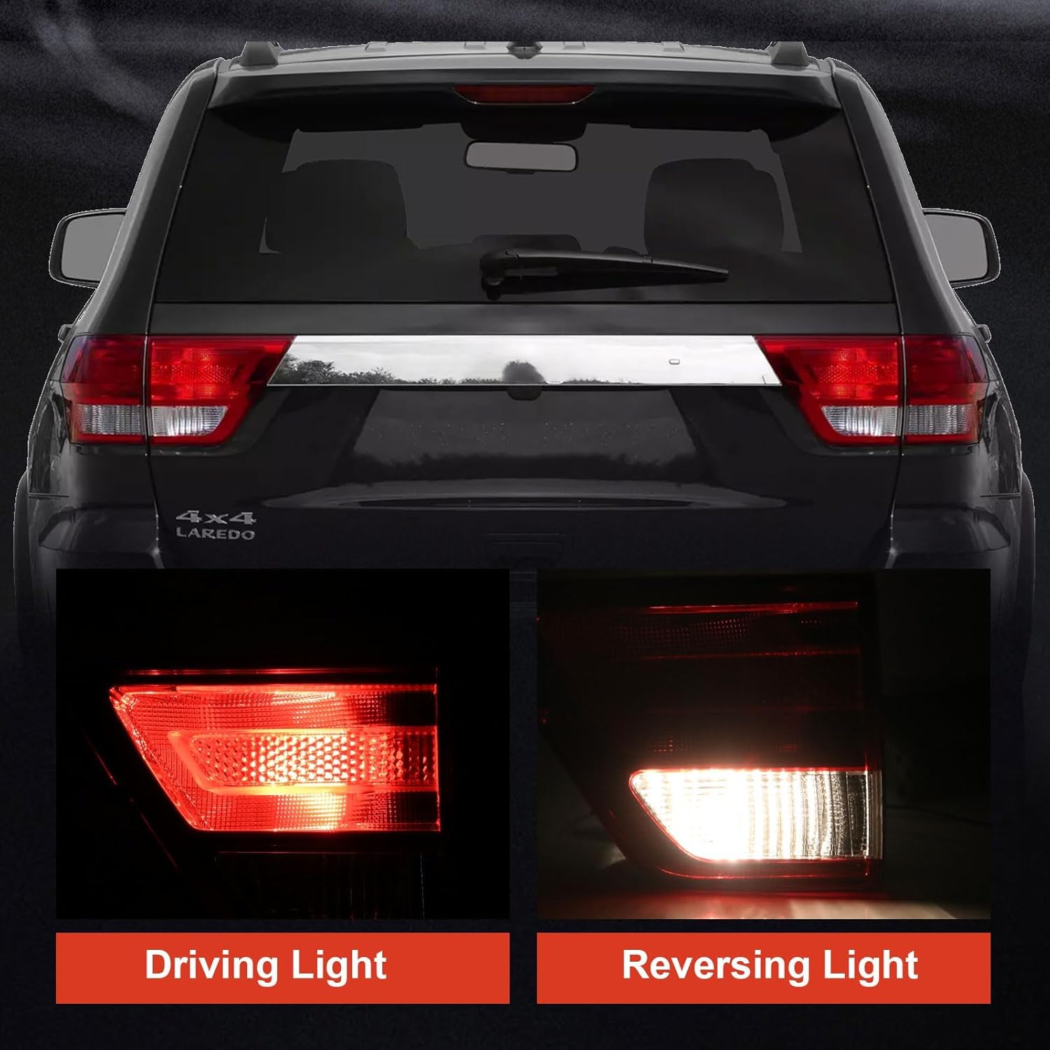 Tail Light Compatible With Jeep Grand Cherokee 2011-2013 Inner Right Passenger Side Replacement for CH2803101