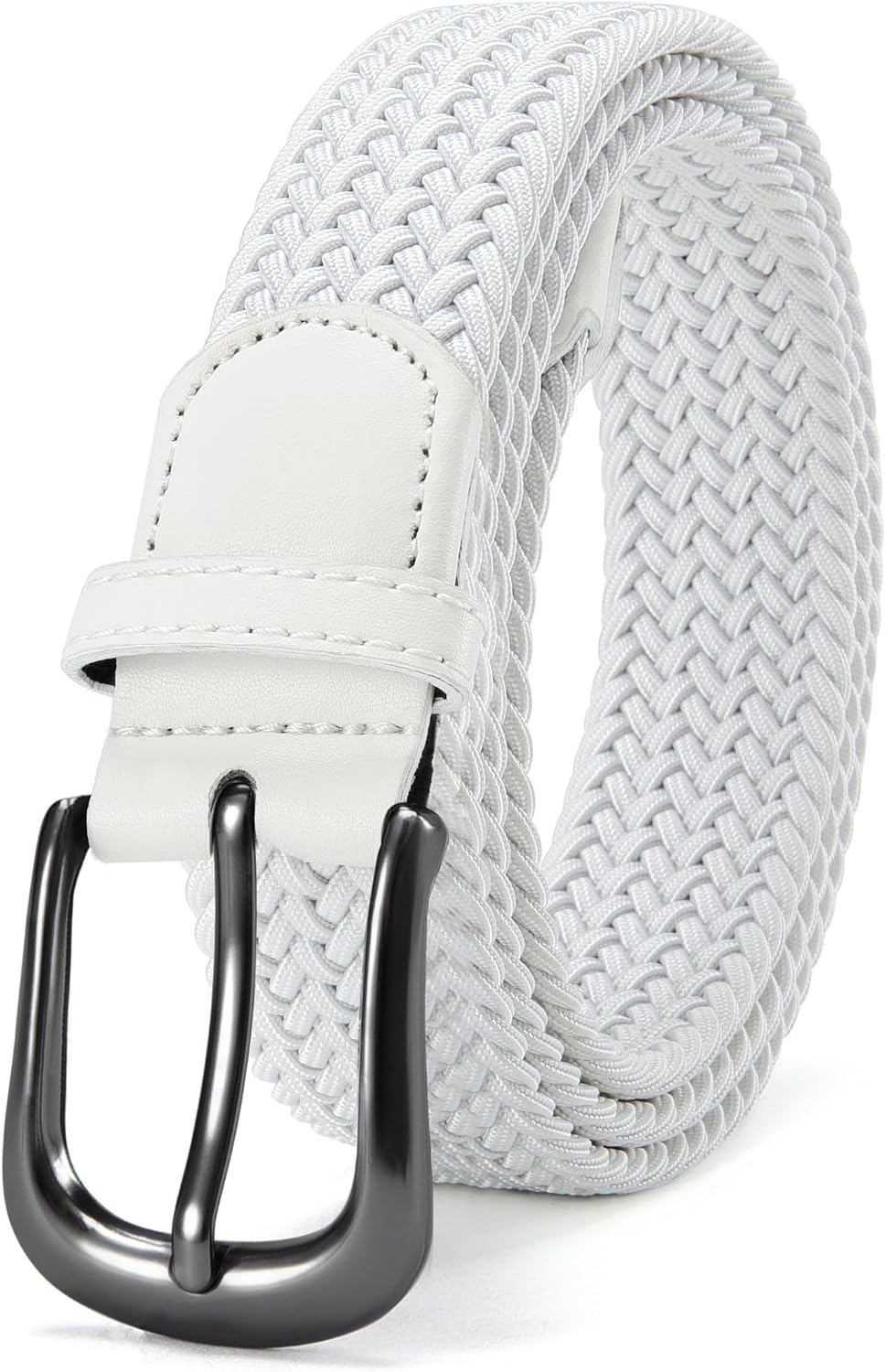 CHAOREN Woven Boys Belt, 1.25" Elastic Braided Kids Belt, Casual for Golf And Baseball
