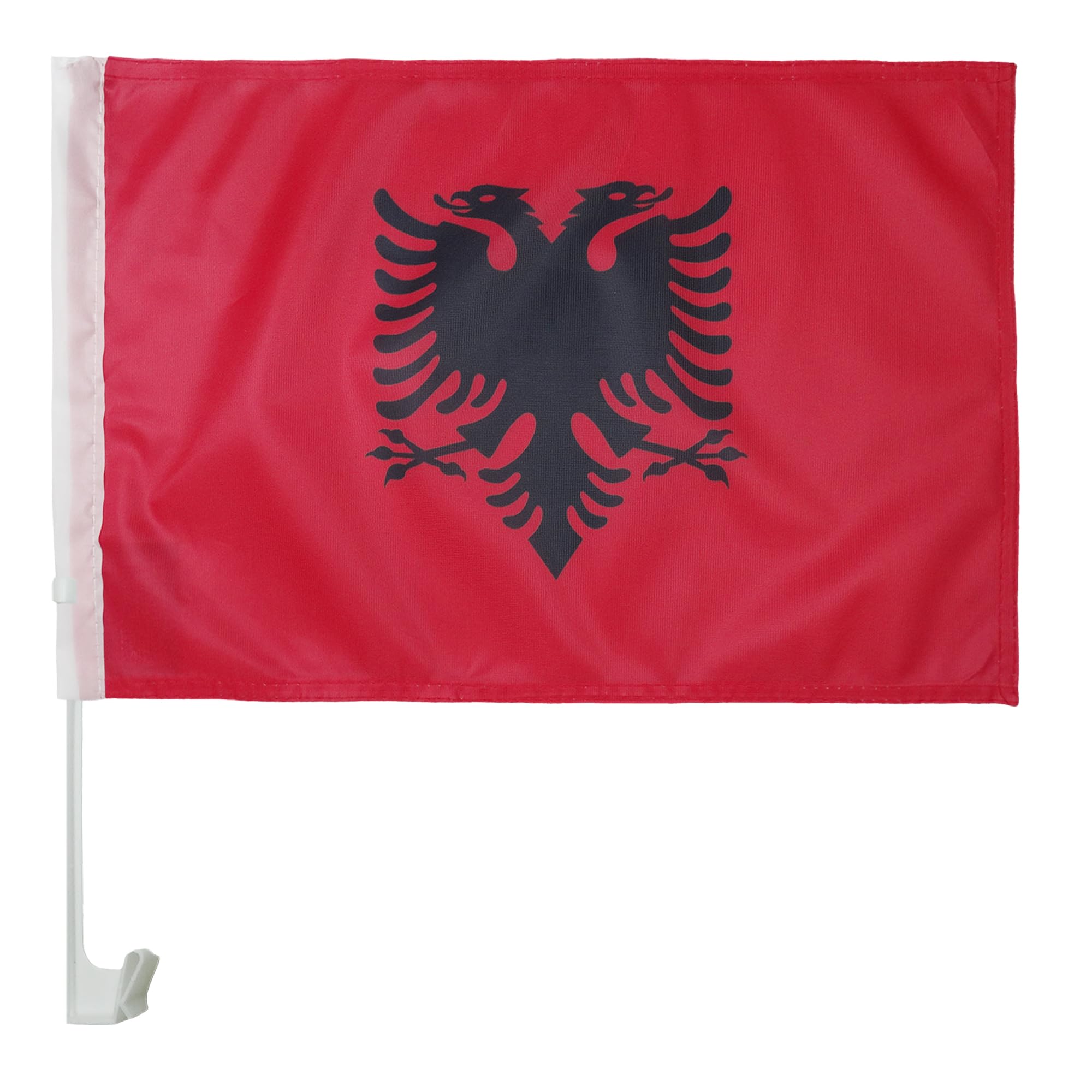 AZ FLAG Bandiera per Auto Albania 45x30cm - Car Flag Albanese