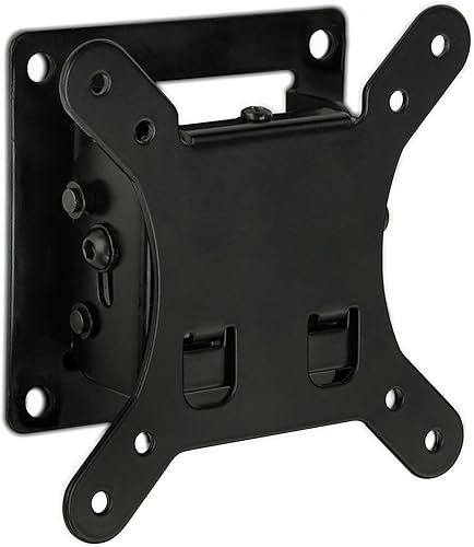 Mount-It! Soporte de pared para monitor de TV pequeño, liberación rápida, se adapta a pantalla LCDLED de 13 a 32 pulgadas, máximo 33 libras, diseño