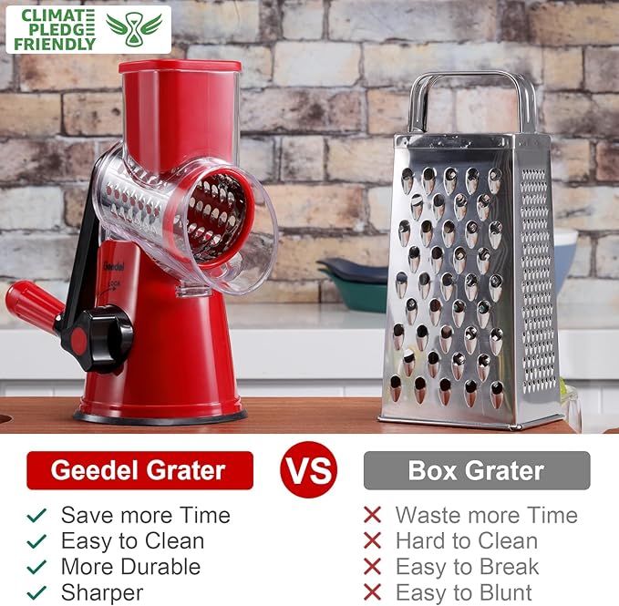 Geedel Rotary Cheese Grater image 3