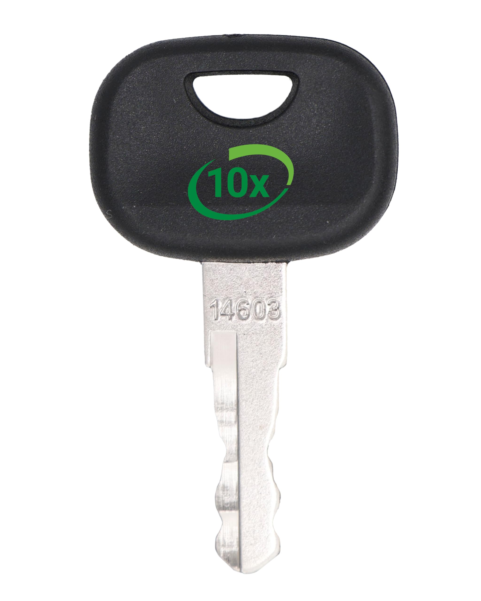 10x Ersatzschlüssel 14603 - Für Traktoren, Bagger & Baumaschinen