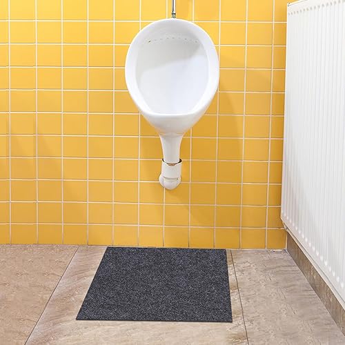 Alfombrillas para orinales (paquete de 4), tapetes desodorizantes para orinales, absorbentesimpermeables, respaldo antideslizante e impermeable,