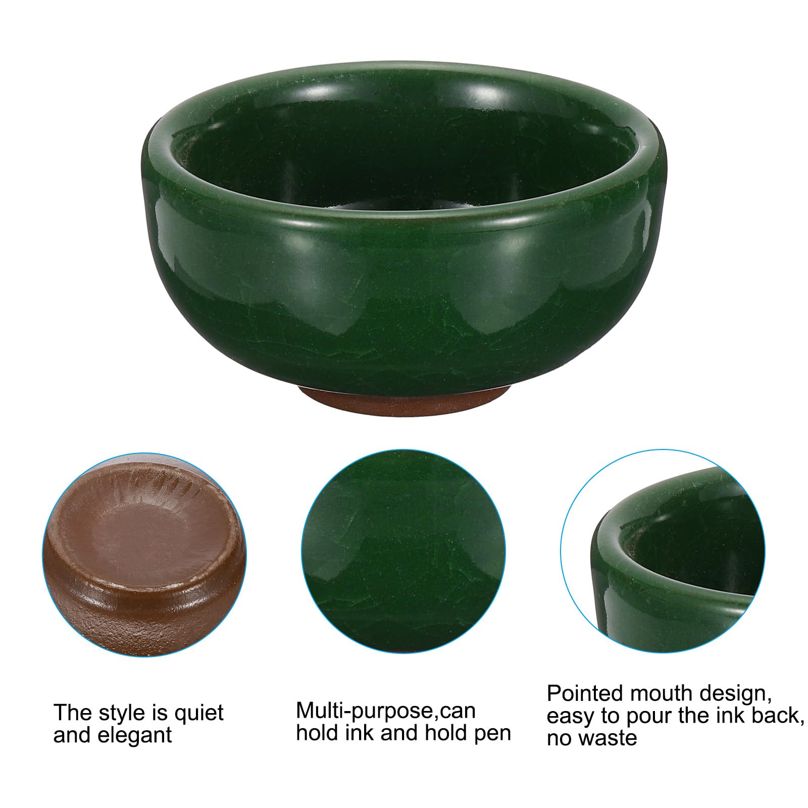 PATIKIL Chinese Calligraphy Ink Dish - Image 3