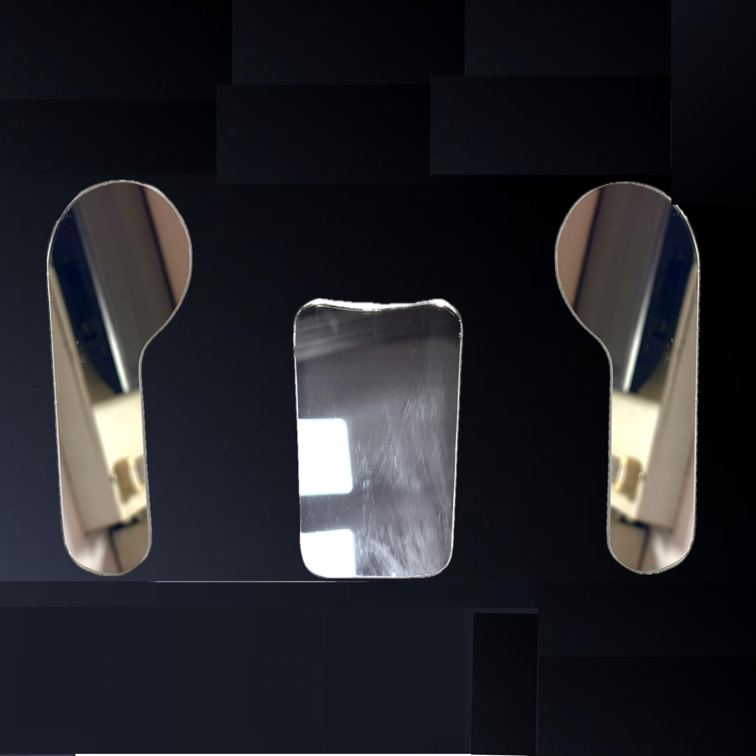 ADDLER Dental Plastic Intra Oral Mirror – Lightweight, Durable, Single-Sided, Set of 3.-image-32